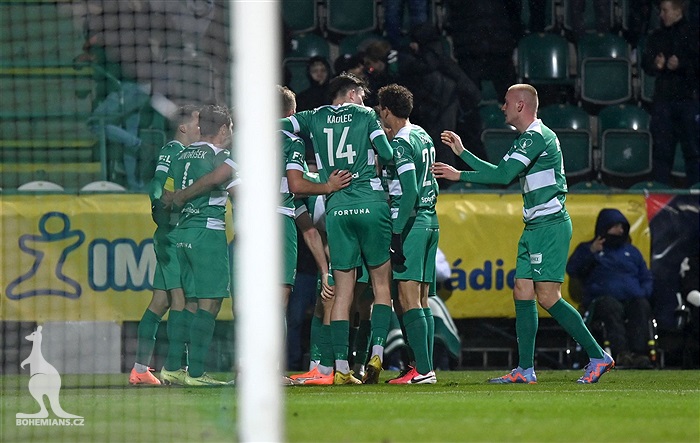Bohemians - Pardubice 2:0 (1:0)