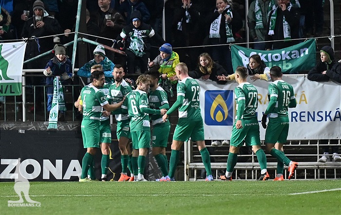 Bohemians - Pardubice 2:0 (1:0)