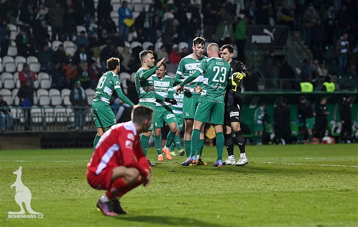 Bohemians - Pardubice 2:0 (1:0)