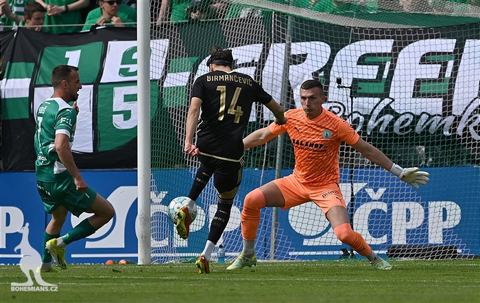 Bohemians - Sparta 1:3 (1:1)