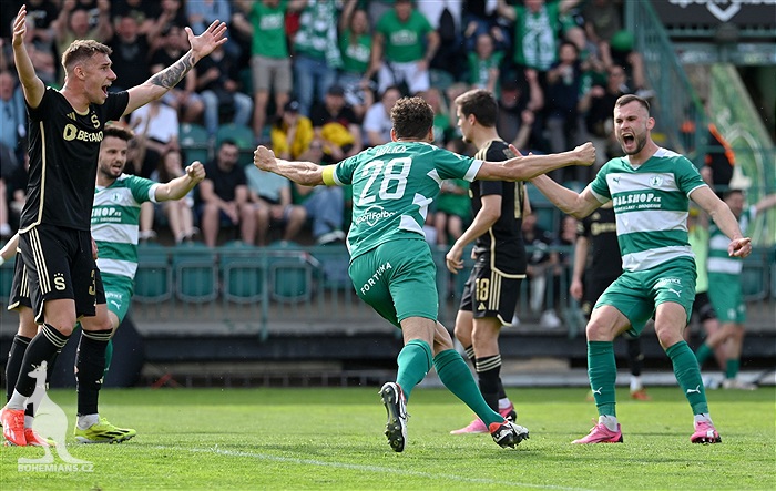 Bohemians - Sparta 1:3 (1:1)