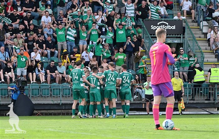 Bohemians - Sparta 1:3 (1:1)