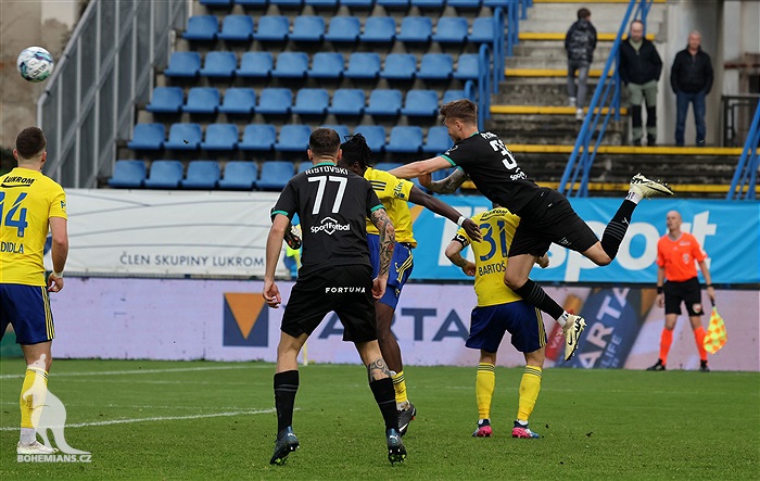 Zlín - Bohemians 2:2 (0:1)