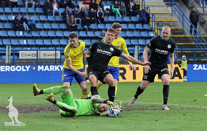 Zlín - Bohemians 2:2 (0:1)