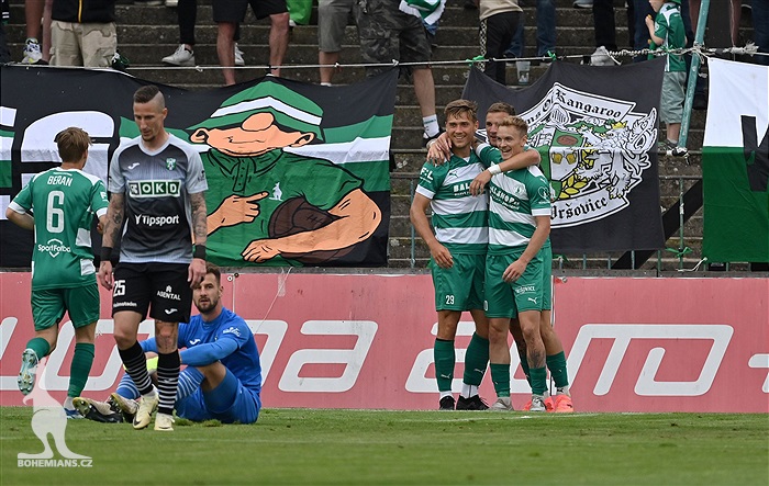 Bohemians - Karviná 1:3 (1:0)