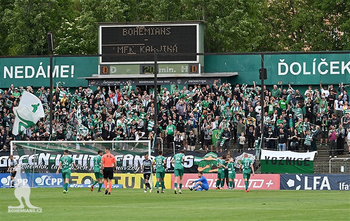 Bohemians - Karviná 1:3 (1:0)