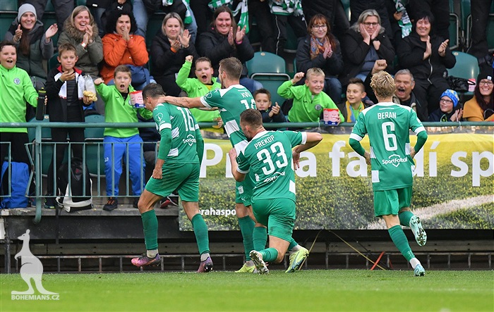 Bohemians - Olomouc 1:1 (0:1)