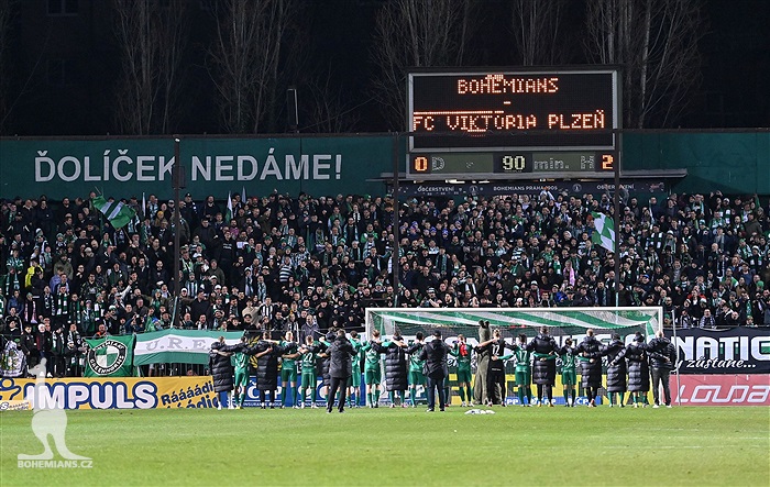 Bohemians - Plzeň 0:2 (0:2)