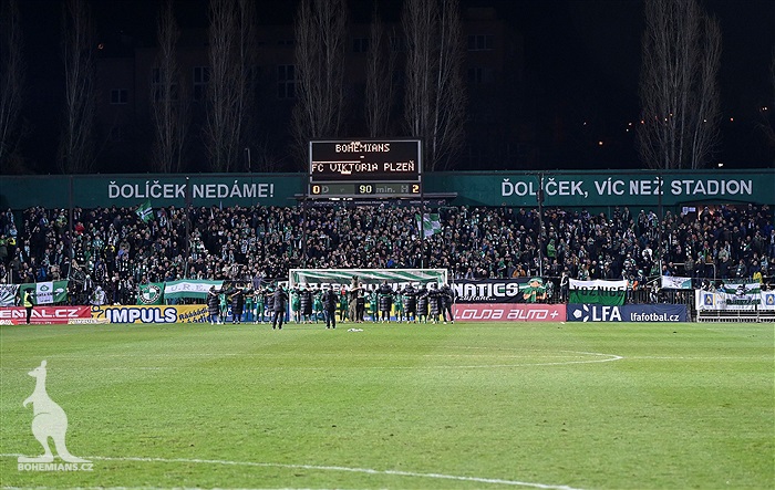 Bohemians - Plzeň 0:2 (0:2)