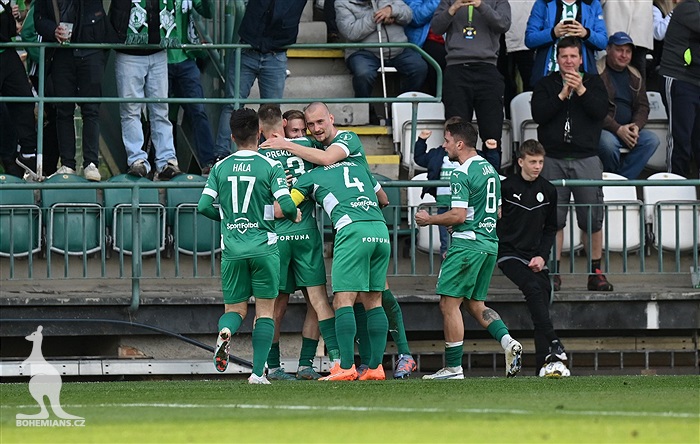Bohemians - Mladá Boleslav 4:0 (1:0)