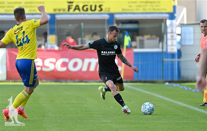 Zlín - Bohemians 1:2 (1:1)