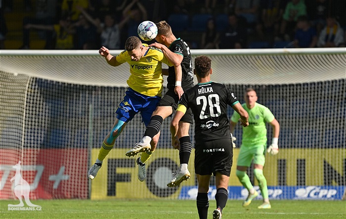 Zlín - Bohemians 1:2 (1:1)