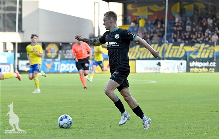 Zlín - Bohemians 1:2 (1:1)