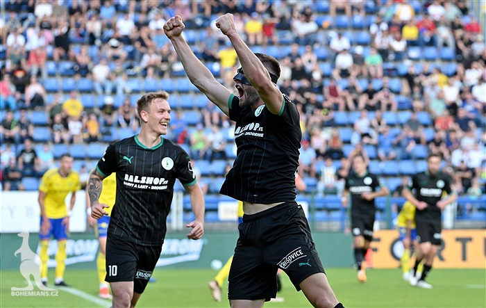 Zlín - Bohemians 1:2 (1:1)