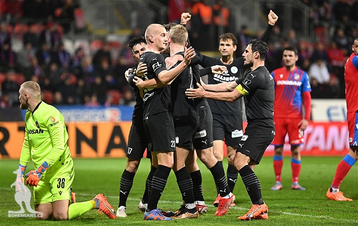 Plzeň - Bohemians 1:2 (1:0)