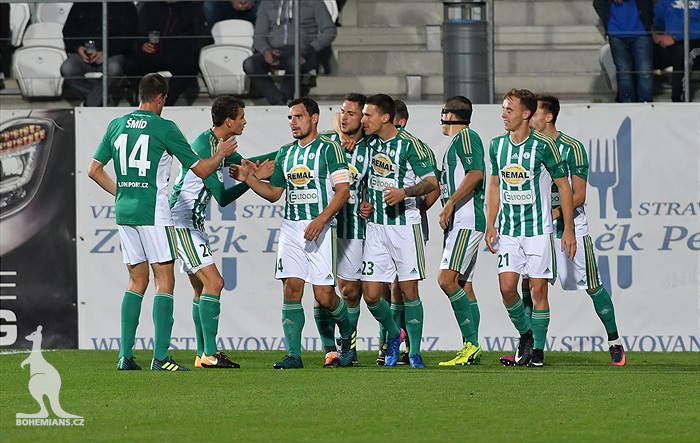 FC Vysočina Jihlava - Bohemians Praha 1905 2:4 (0:3) 