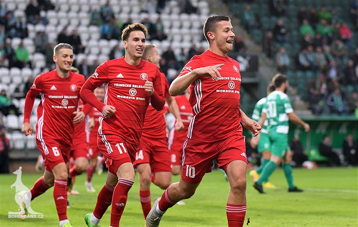 Bohemians - Třinec 2:1 (1:1)