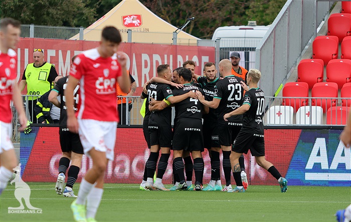 Pardubice - Bohemians 0:1 (0:1)