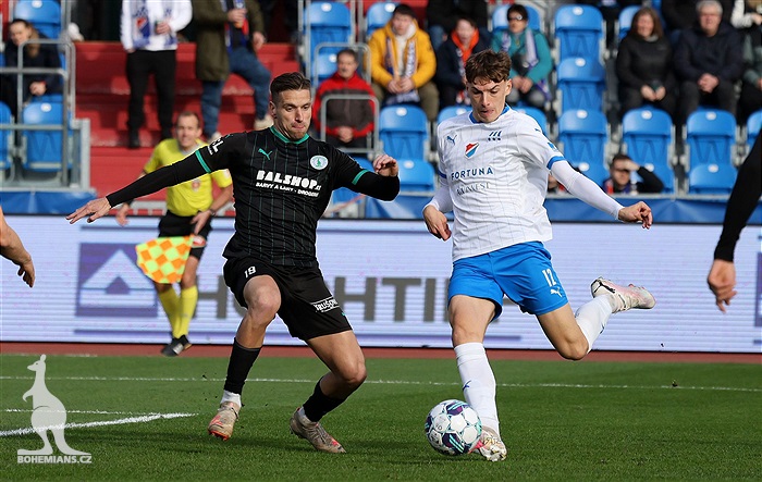 Baník Ostrava - Bohemians 1:1 (1:0)