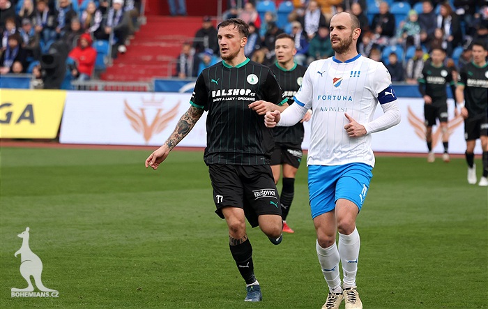 Baník Ostrava - Bohemians 1:1 (1:0)
