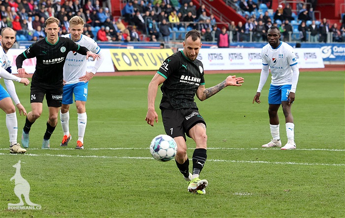 Baník Ostrava - Bohemians 1:1 (1:0)