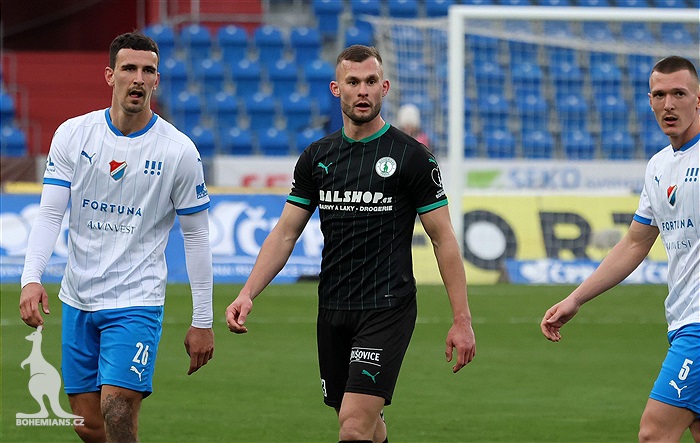Baník Ostrava - Bohemians 1:1 (1:0)