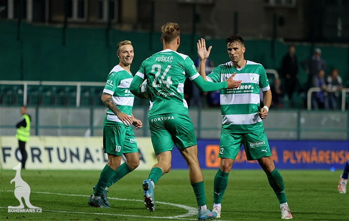 Bohemians - Olomouc 3:2 (1:2)