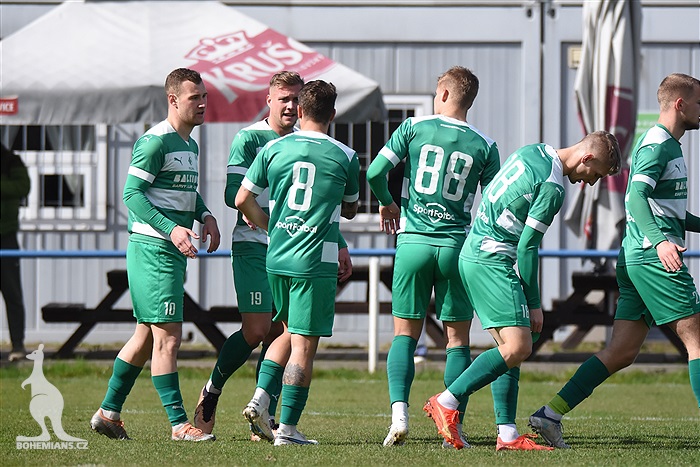 Bohemians B - Králův Dvůr 3:1 (2:0)