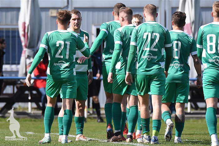 Bohemians B - Králův Dvůr 3:1 (2:0)