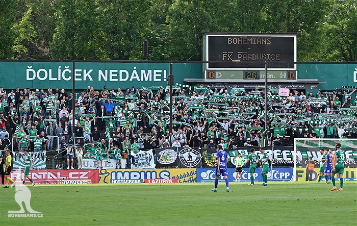 Bohemians - Pardubice 0:1 (0:0)