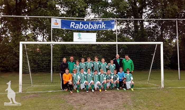 Hráči kategorie U13 na turnaji v Nizozemí