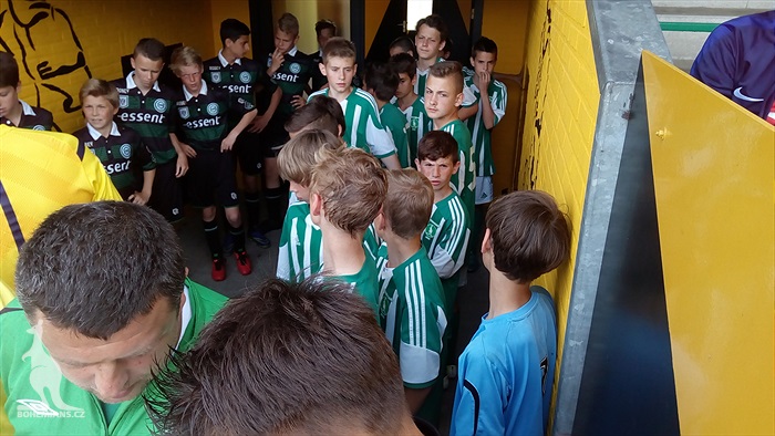 Hráči kategorie U13 na turnaji v Nizozemí