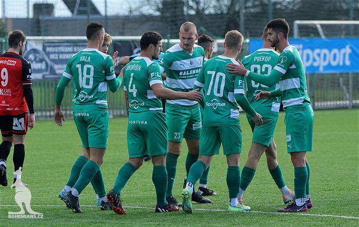 Táborsko - Bohemians 1:3 (0:1)