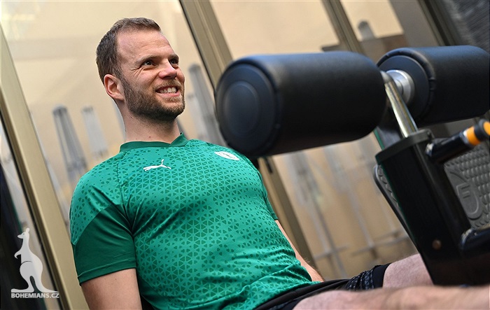 Dopolední trénink v posilovně