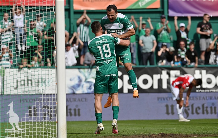 Bohemians - Pardubice 2:1 (1:0)