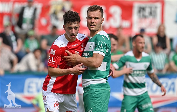 Bohemians - Pardubice 2:1 (1:0)