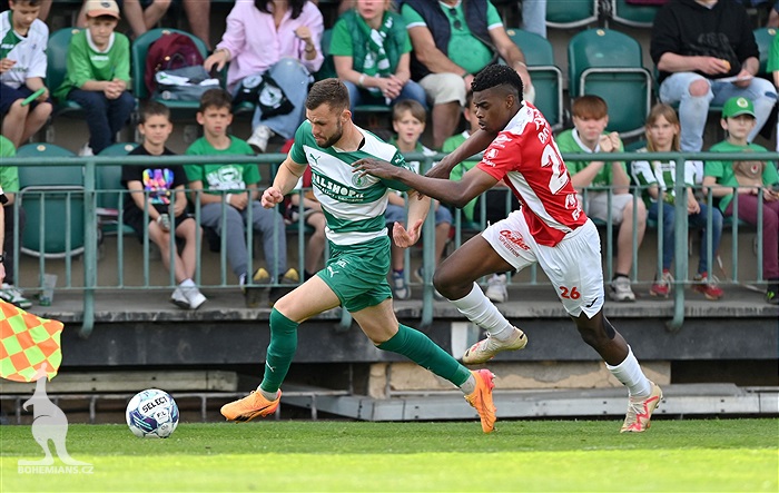 Bohemians - Pardubice 2:1 (1:0)