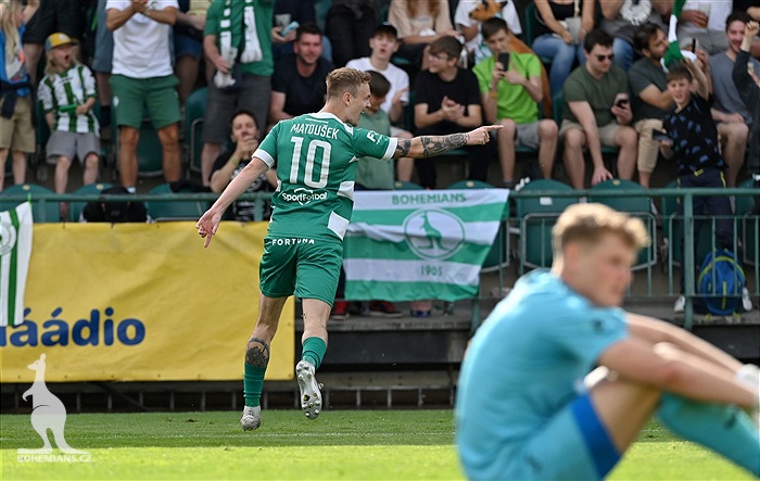 Bohemians - Pardubice 2:1 (1:0)