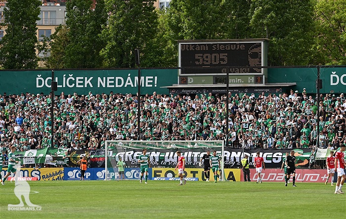 Bohemians - Pardubice 2:1 (1:0)
