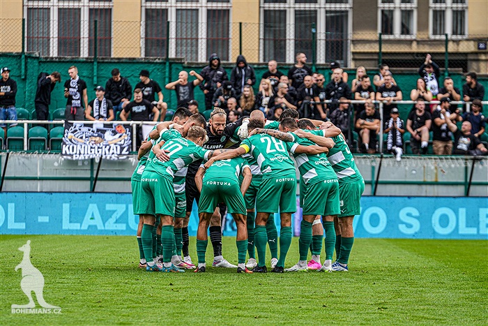 Bohemians - Hradec Králové 2:1 (1:0)