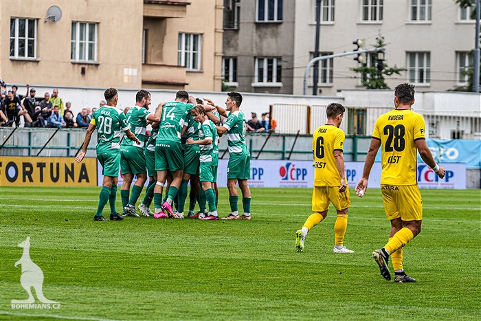 Bohemians - Hradec Králové 2:1 (1:0)