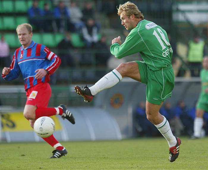 Střílející Michal Lesák