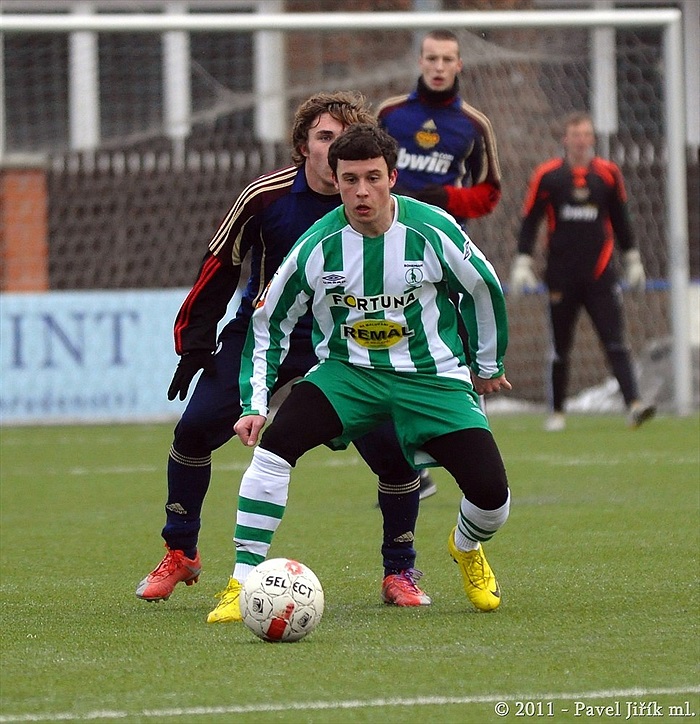 Bohemians 1905 B - Dukla Praha B 0:2 (0:0)