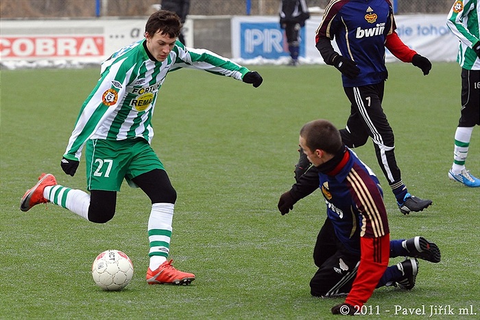 Bohemians 1905 B - Dukla Praha B 0:2 (0:0)