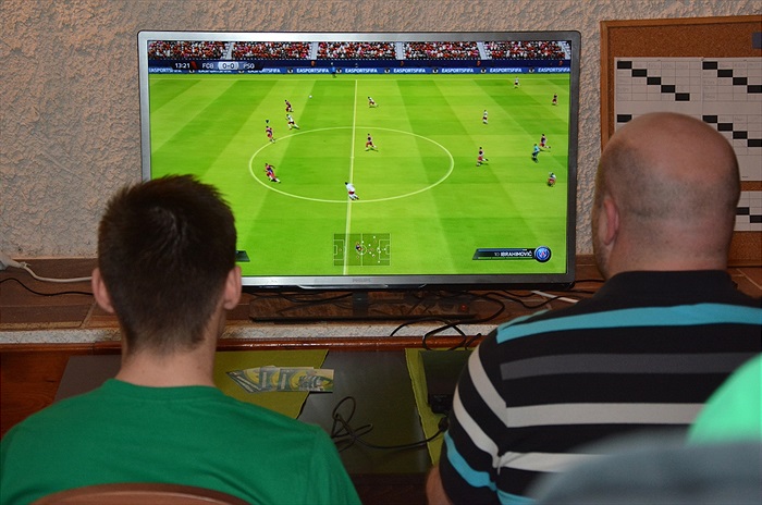 FIFA turnaj v restauraci Basilico