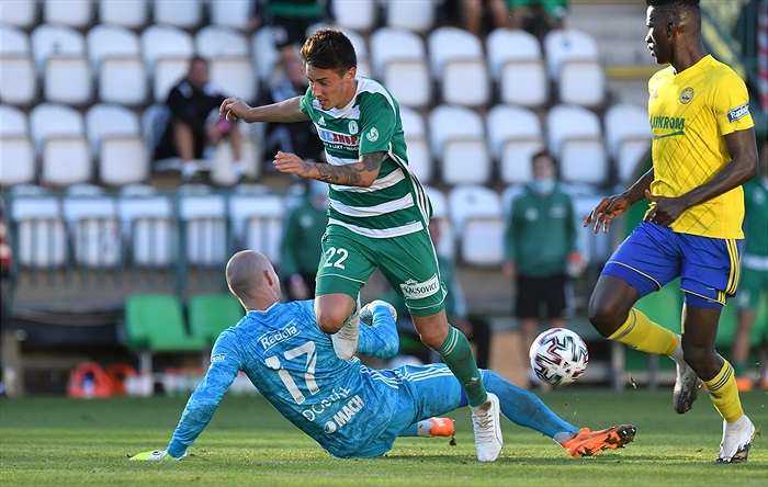 Bohemians - Zlín 2:0 (1:0)