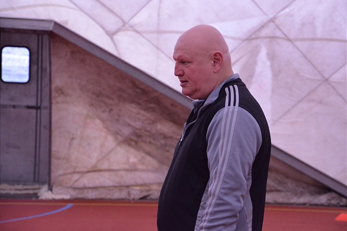 Středeční dopolední trénink v nafukovačce