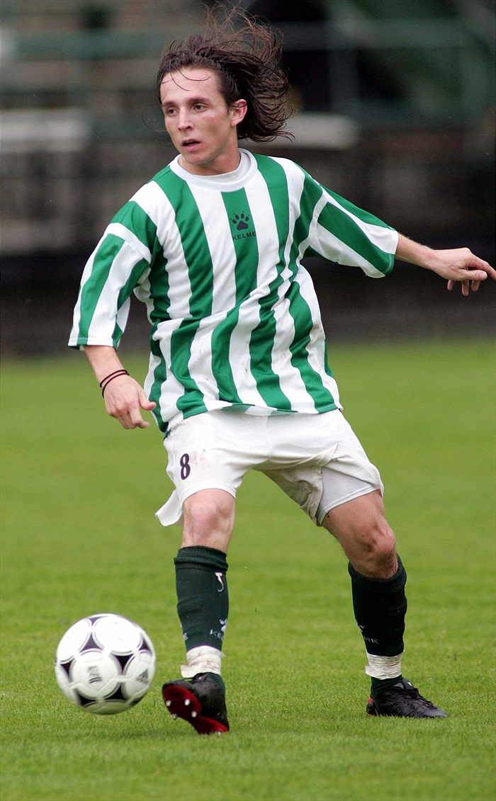 Jeden z bratrů Svozilů, Jaroslav, zaujal rychlostí na kraji zálohy.