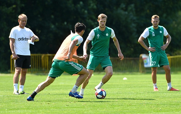 Čtvrteční trénink v Uhříněvsi