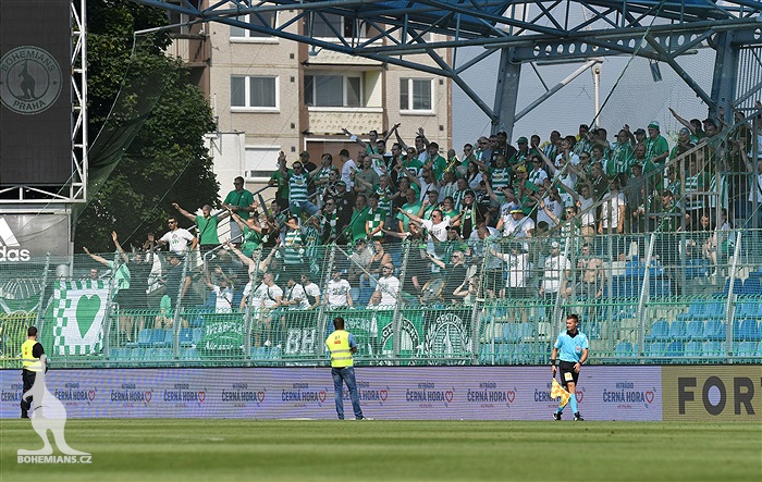 Hradec Králové - Bohemians 1:1 (1:0)